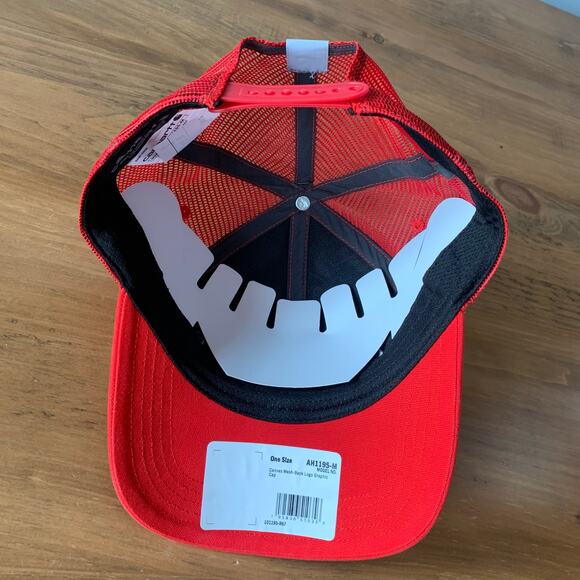 Carhartt Force Canvas Red Trucker Mesh Snap Back Cap Hat One Size Adjustable-New - Picture 8 of 10